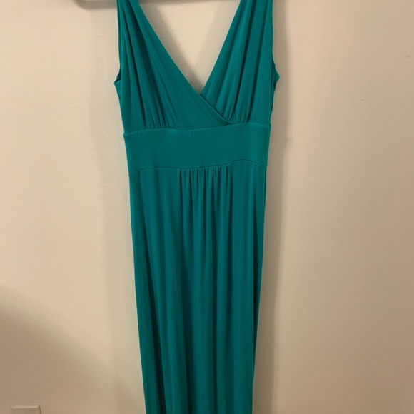 Turquoise maxi dress - Picture 1 of 3